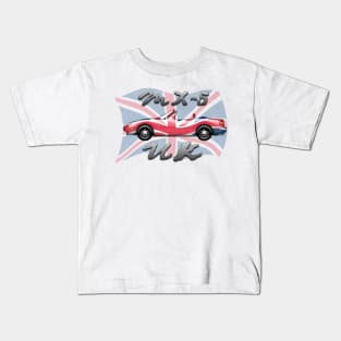 Miata MX-5 UK Kids T-Shirt